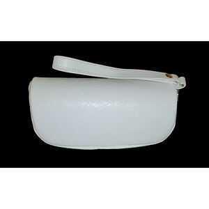 Oakley Sunglasses Glass Case Only White Strap Handle Zip